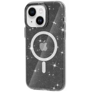 Чохол TPU Galaxy Sparkle Magnetic Fit для Apple iPhone 15 (6.1")