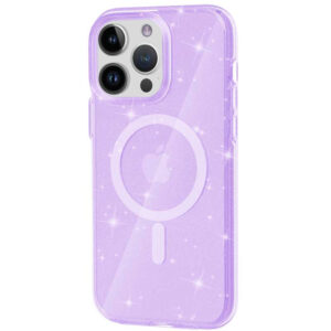 Чохол TPU Galaxy Sparkle Magnetic Fit для Apple iPhone 15 Pro Max (6.7")