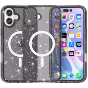Чохол TPU Galaxy Sparkle Magnetic Fit для Apple iPhone 16 (6.1")