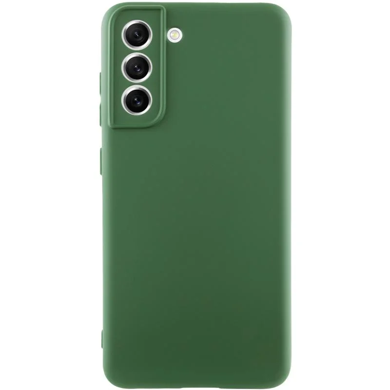 Чохол TPU GETMAN Liquid Silk Full Camera для Samsung Galaxy S21 FE