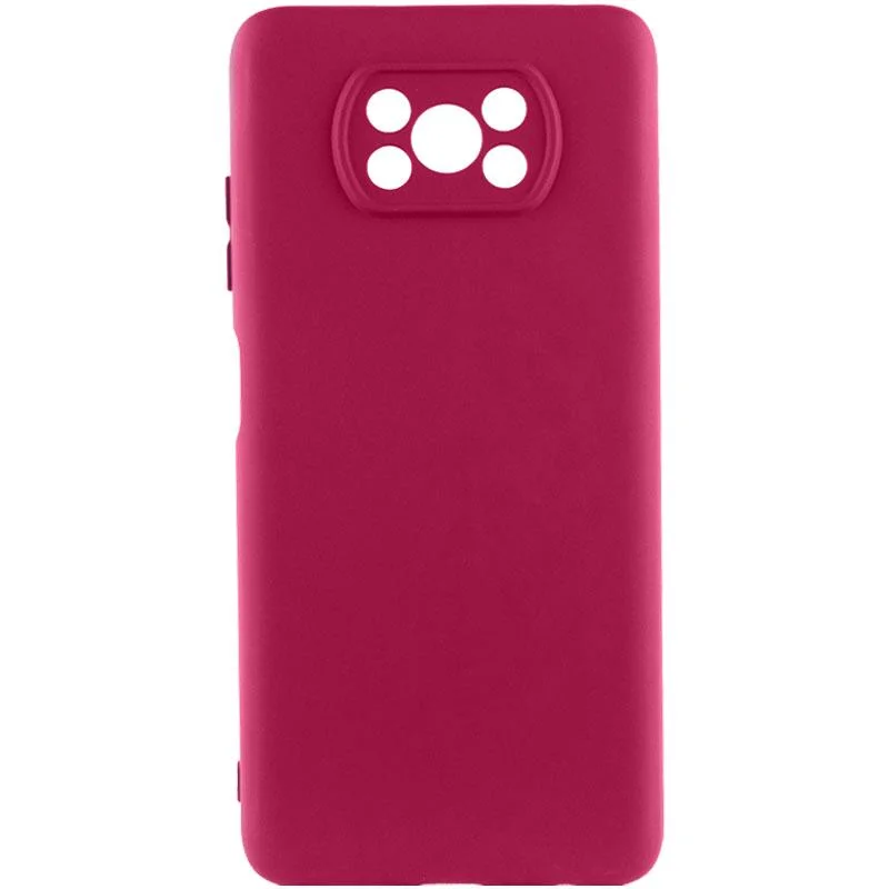 Чохол TPU GETMAN Liquid Silk Full Camera для Xiaomi Poco X3 NFC / Poco X3 Pro