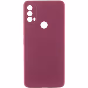 Чохол TPU GETMAN Liquid Silk Full Camera для Motorola Moto E40