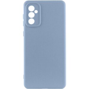 Чохол TPU GETMAN Liquid Silk Full Camera блакитно-лілового кольору для Samsung Galaxy A56 5G