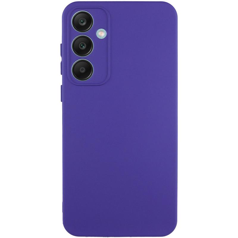 Чохол TPU GETMAN Liquid Silk Full Camera для Samsung Galaxy S24 FE