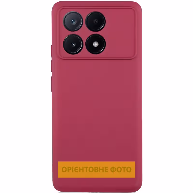 Чохол TPU GETMAN Liquid Silk Full Camera для Xiaomi Poco X6 / Note 13 Pro 5G