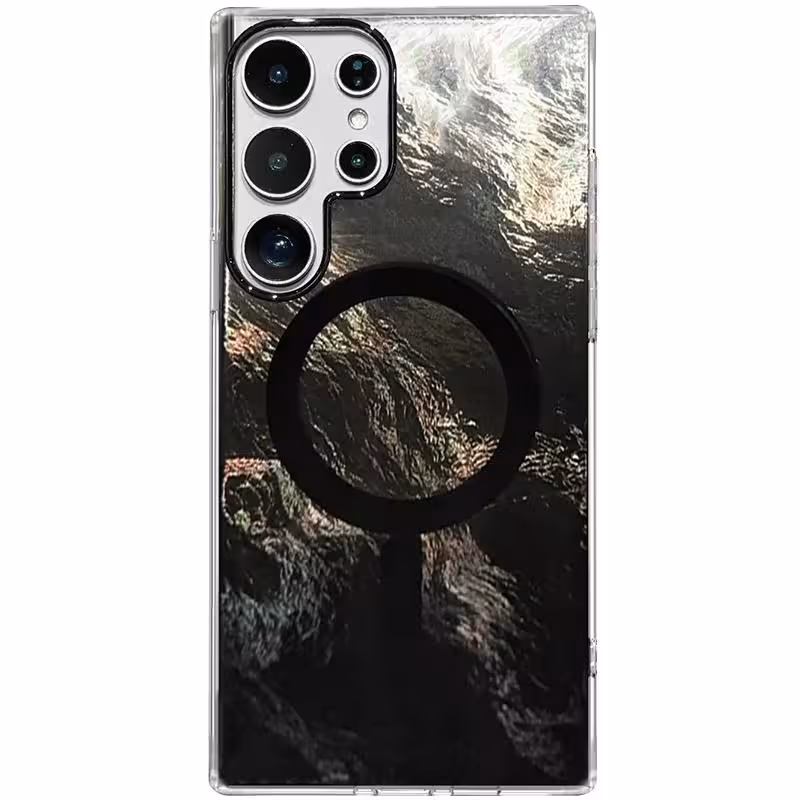Чохол TPU Shiny Mountain Magnetic Fit для Samsung Galaxy S24 Ultra