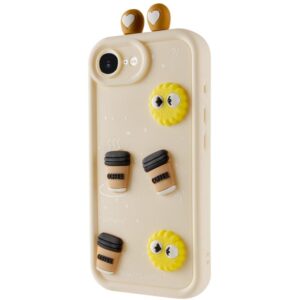 Чохол TPU Toys Case with Ears для Apple iPhone 16e / 17e (6.1")