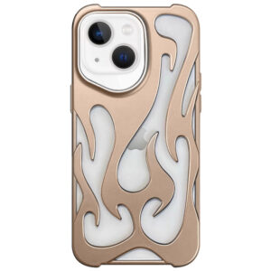 Золотистий TPU чохол WinFire для Apple iPhone 13 та iPhone 14 (6.1")