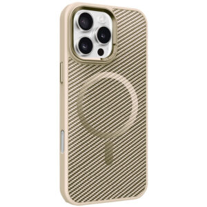 Чохол TPU+PC Carbon Mirage with MagSafe для Apple iPhone 16 Pro (6.3")