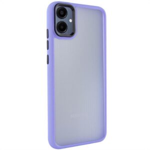Чохол TPU+PC Lyon Frosted фіолетового кольору для Samsung Galaxy A08 / A07.