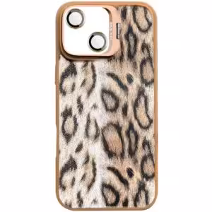 Чохол TPU+PC Wild Leopard with Magnetic Fit and Lens для Apple iPhone 13 / 14 (6.1")