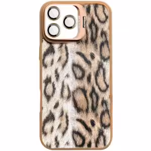 Чохол TPU+PC Wild Leopard with Magnetic Fit and Lens для Apple iPhone 15 Pro Max (6.7")