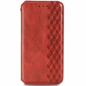 Шкіряний чохол-книжка GETMAN Cubic (PU) для Xiaomi Redmi Note 9 5G / Note 9T