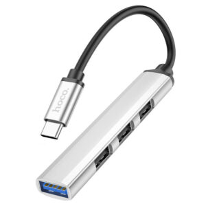 Уцінка Перехідник Hoco HB26 4in1 (Type-C to USB3.0+USB2.0*3)