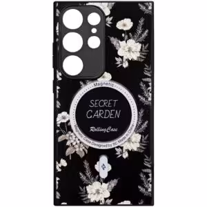 TPU+PC чохол Secret Garden with Magnetic Fit для Samsung Galaxy S24 Ultra