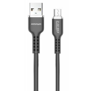 Дата кабель Amaya M30 USB to MicroUSB 2.4A (1m)