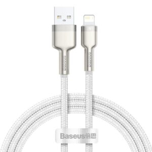 Дата кабель Baseus Cafule Metal USB to Lightning 2.4A (2m) (CALJK-B0)