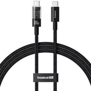 Дата кабель Baseus Gem Fast Charging Type-C to Type-C 100W (2m) (P10373000111-01)