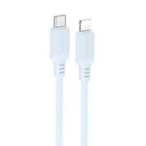 Дата кабель Borofone BX115 Lotto Type-C to Lightning 27W (1m)