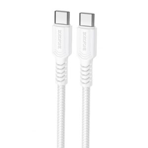 Дата кабель Borofone BX116 Certain Type-C to Type-C 60W (1m)