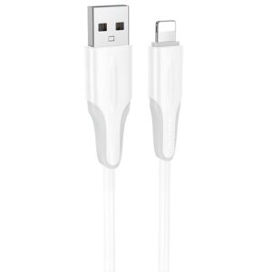 Дата кабель Borofone BX119 New USB to Lightning 2.4A (1m)