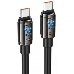 Дата кабель Hoco U143 Joy Type-C to Type-C 240W (1.2m)