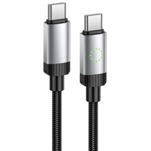 Дата кабель Hoco X117 Star Type-C to Type-C 60W (1m)