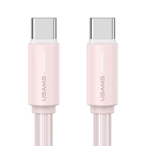 Дата кабель Usams US-SJ734 Bicolor Charging YR Ser. Type-C to Type-C 60W (1m)