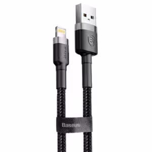 Дата кабель Baseus Cafule USB to Lightning 2.4A (1m) (CALKLF-B)