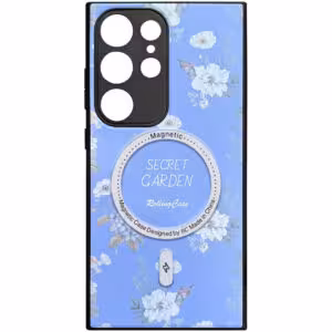 TPU+PC чохол Secret Garden with Magnetic Fit для Samsung Galaxy S23 Ultra