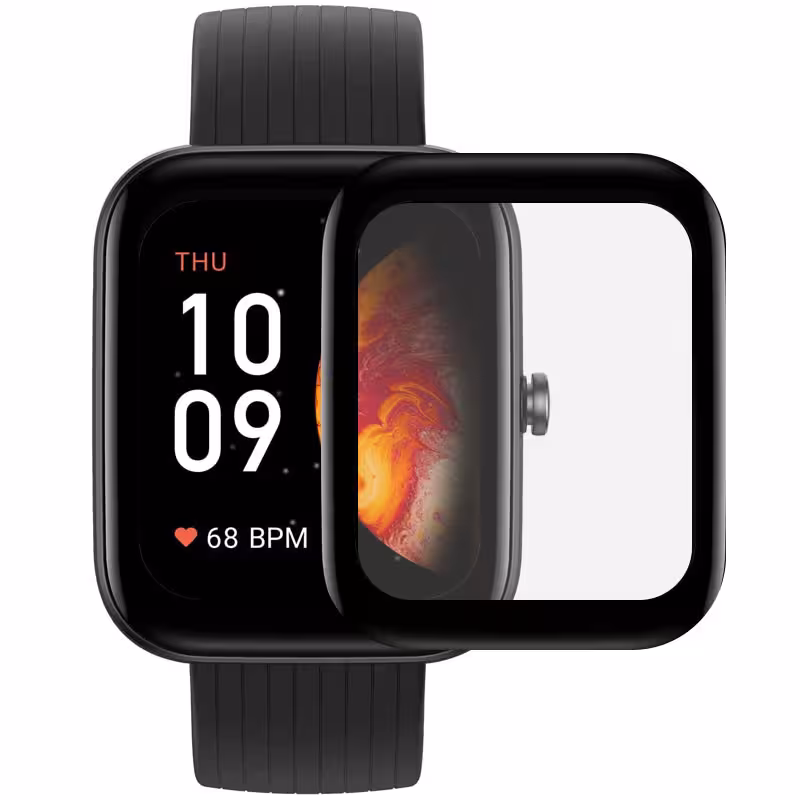 Полімерна плівка 3D (full glue) (тех.пак) для Xiaomi Amazfit Bip 3 / Bip 3 Pro