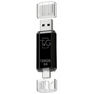 Флеш-накопичувач T&G 009 Star Series 2in1 USB 3.0 (USB-A/C) — 128GB