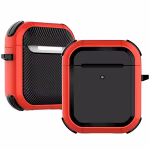Футляр протиударний Black ed. для навушників Airpods 1/2