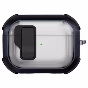 Футляр протиударний Locking Button для навушників Airpods Pro 2 / Pro