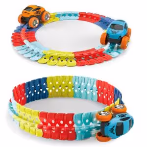 Інтерактивний трек з інерційною машинкою SHT 088 Changeable Trak (46pcs/1CAR)