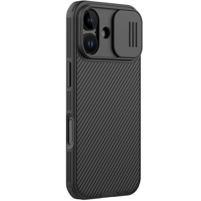 Карбонова накладка Nillkin CamShield Pro Magnetic для Apple iPhone 17 (6.3")