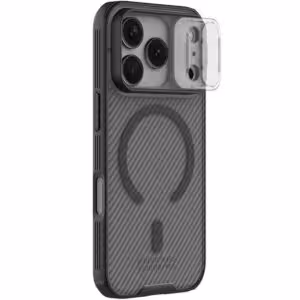 Карбонова накладка Nillkin CamShield Pro Magnetic для Apple iPhone 17 Pro (6.3")