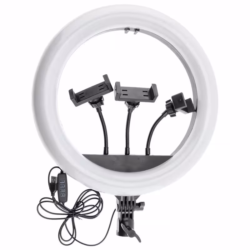 Кільцева світлодіодна LED лампа XD360 14"