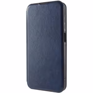Шкіряний чохол-книжка Belora темно-синього кольору для Xiaomi Redmi 15C та Poco C85.