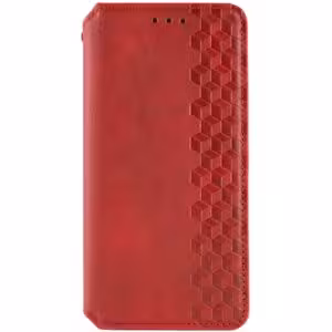 Шкіряний чохол-книжка GETMAN Cubic (PU) для Motorola Moto G06