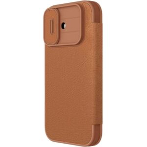 Шкіряний чохол-книжка Nillkin Qin Pro Camshield для Apple iPhone 17 (6.3")
