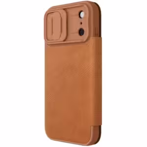 Шкіряний чохол-книжка Nillkin Qin Pro Camshield для Apple iPhone 17 Pro (6.3")