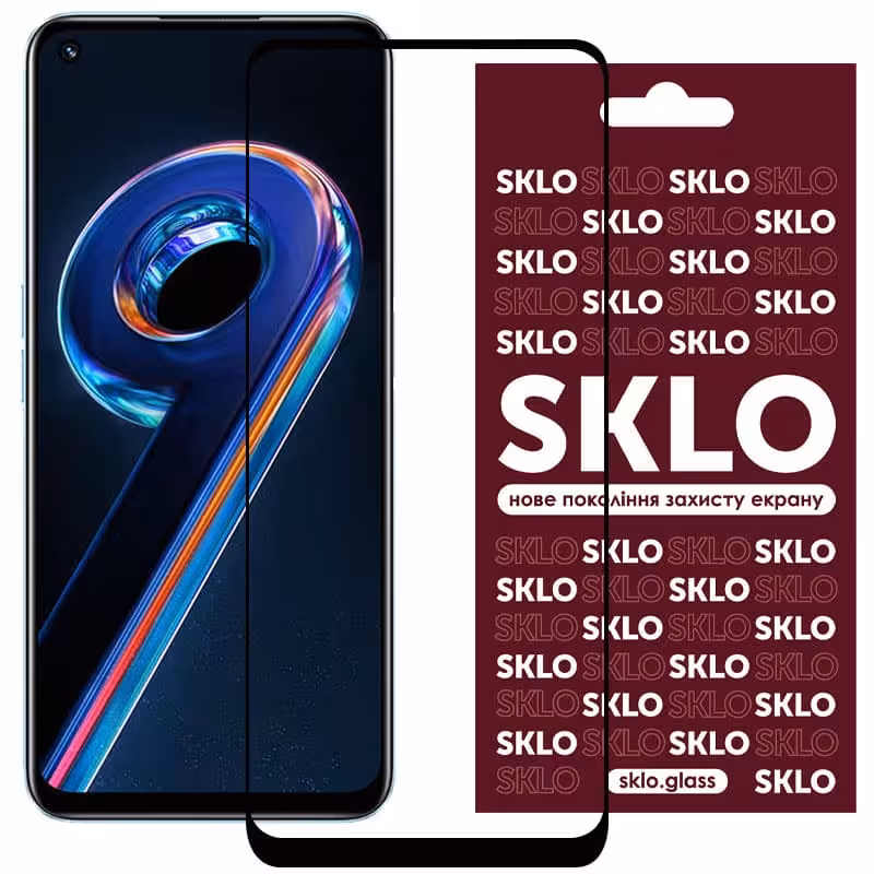 Захисне скло SKLO 3D для Realme 9 Pro / 9i / 9 5G / OnePlus Nord CE 2 Lite 5G