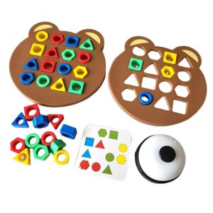 Настільна інтерактивна гра Ummi Shape Matching Game + answer bell