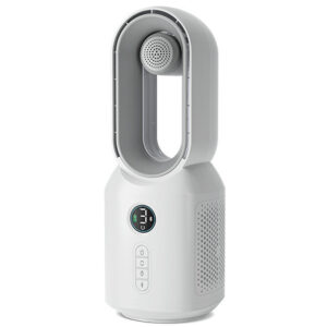 Настільний вентилятор F8 3in1 з Bluetooth-динаміком і нічником 4000mAh