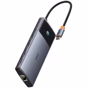 Перехідник HUB Baseus Metal Gleam Series II OS 10in1 (B00061800123-00)