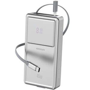 Портативний ЗП Power Bank Amaya APB-F231 45W with display and cable 20000 mAh