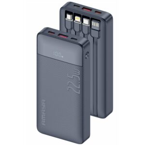 Портативний ЗП Power Bank Amaya F129 22.5W with cable 10000 mAh