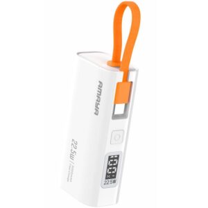 Портативний ЗП Power Bank Amaya FD39 22.5W with display and cable 5000 mAh