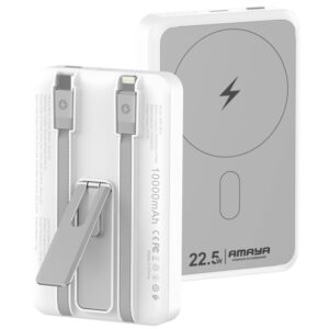 Портативний ЗП Power Bank Amaya XN-T181 15W+PD22.5W with cable 10000 mAh